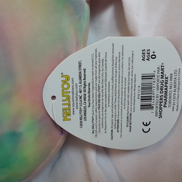 RARE Canada exclusive Squishmallow 8" Ale the seal, Valentine series NWT - Picture 3 of 4